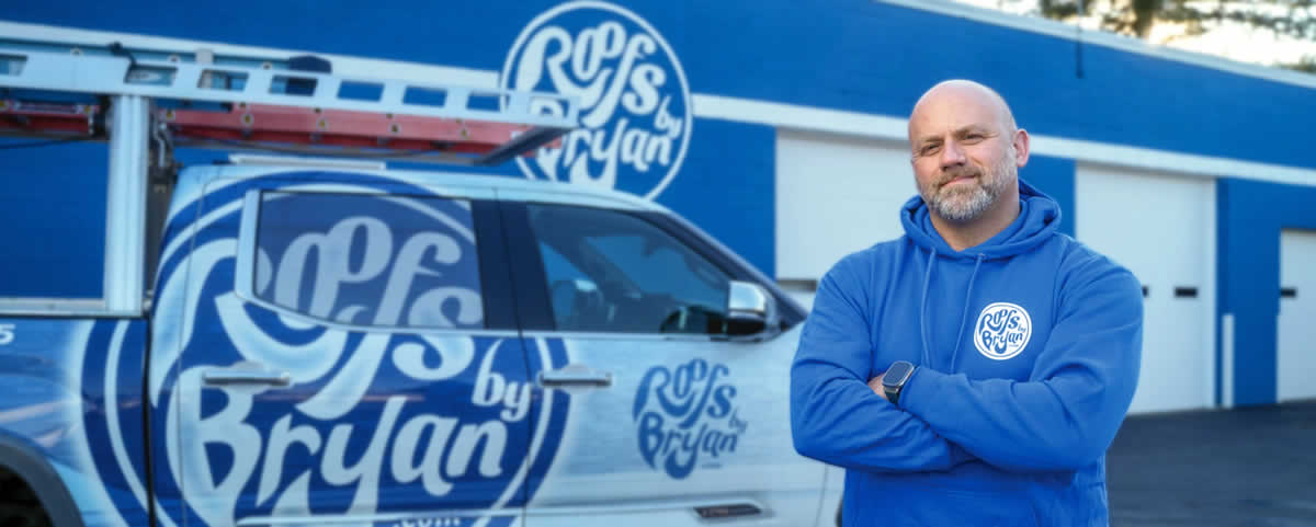 Standing In Front of Company Truck